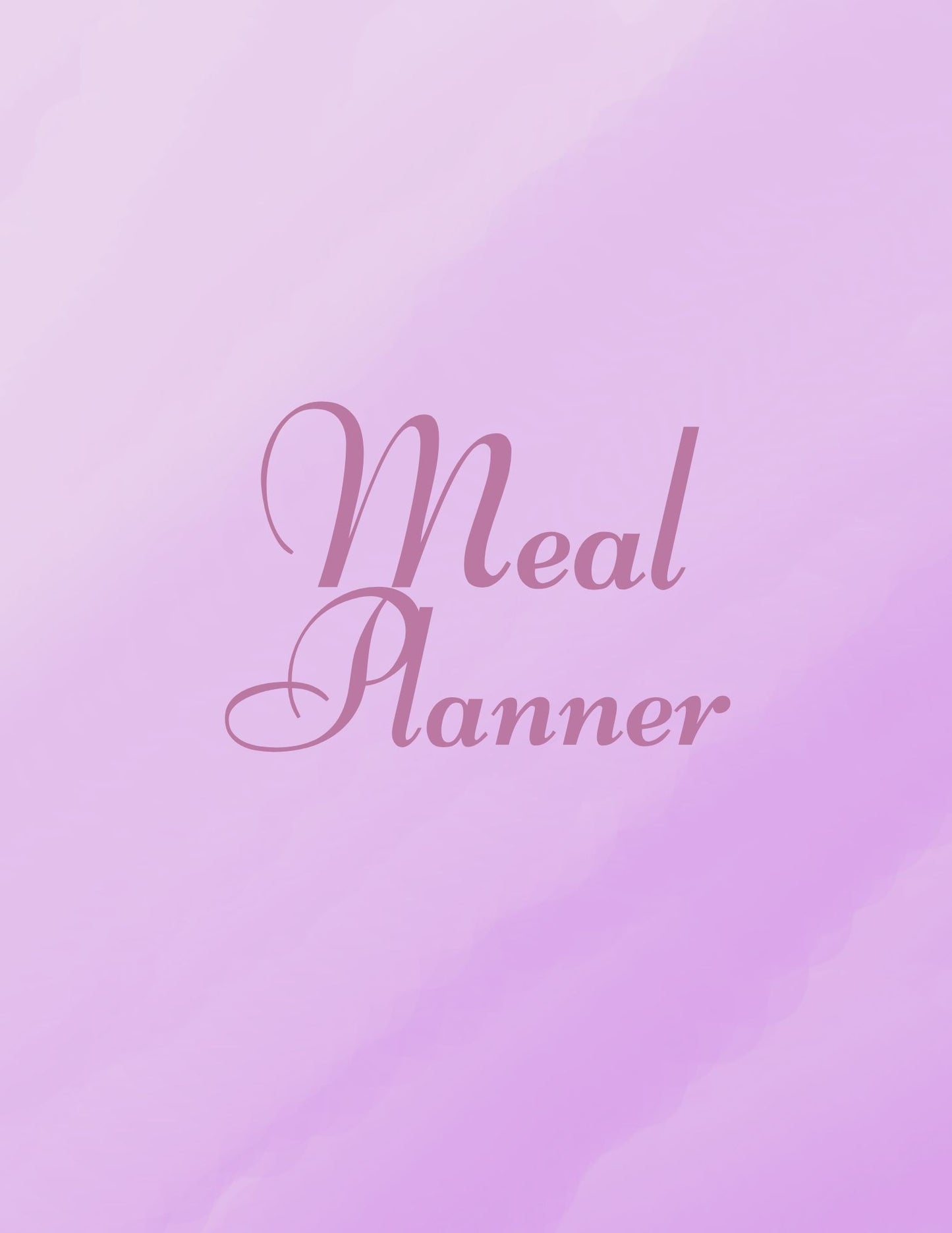 Meal Planner