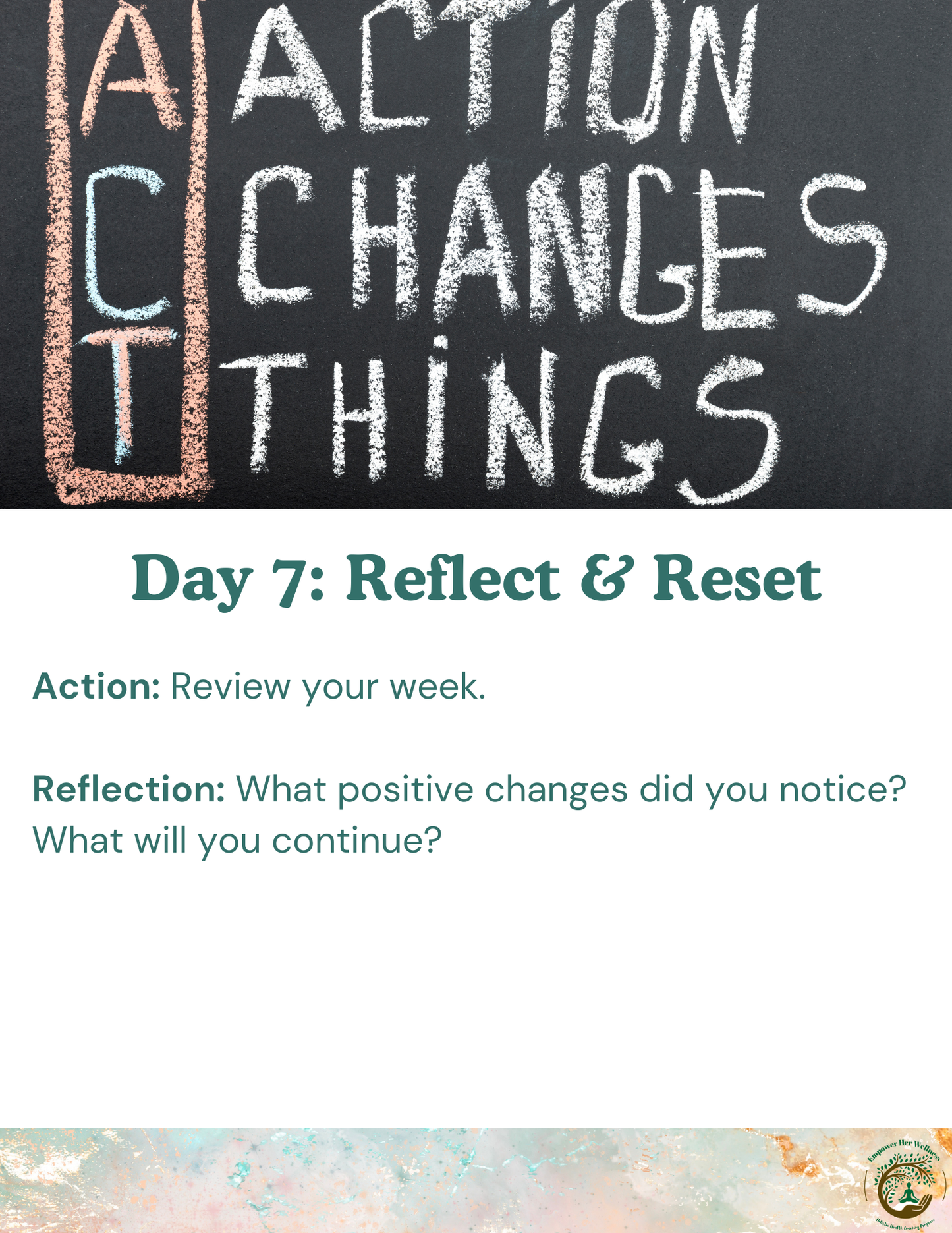 FREE EHW 7-Day Holistic Wellness Kickstart Guide