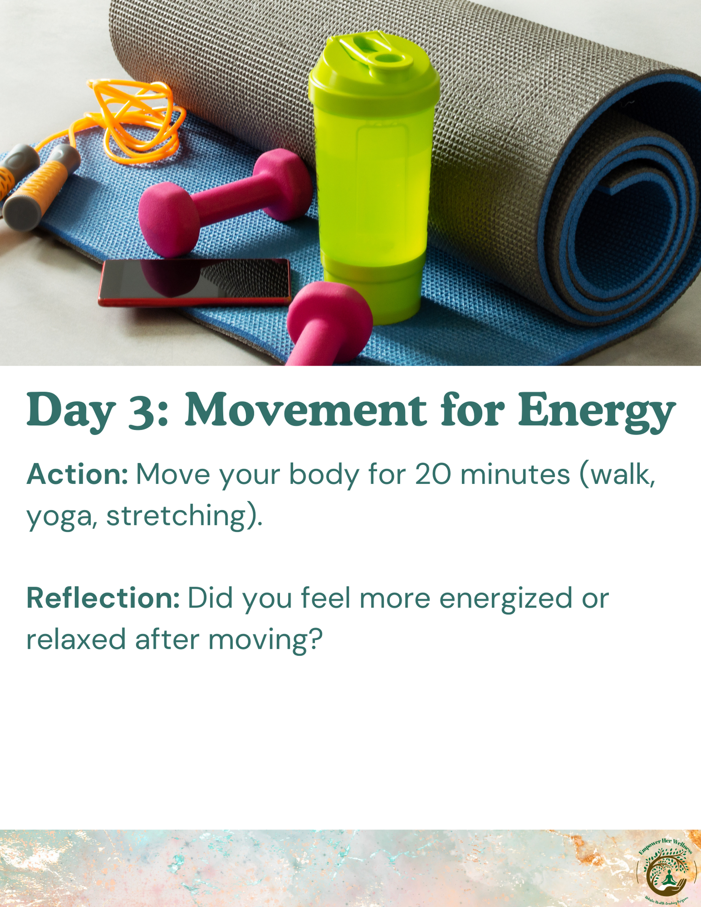 FREE EHW 7-Day Holistic Wellness Kickstart Guide