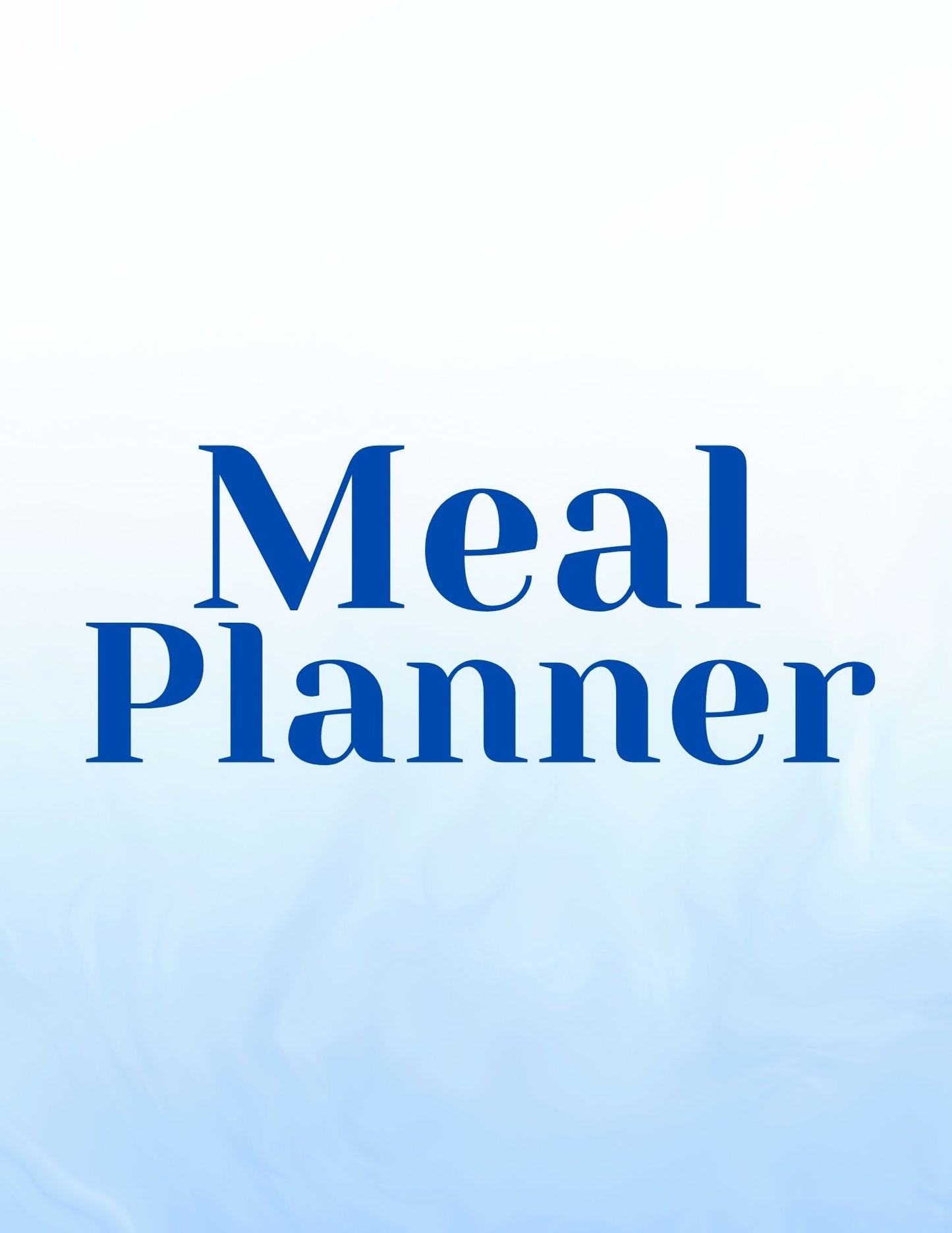 Meal Planner