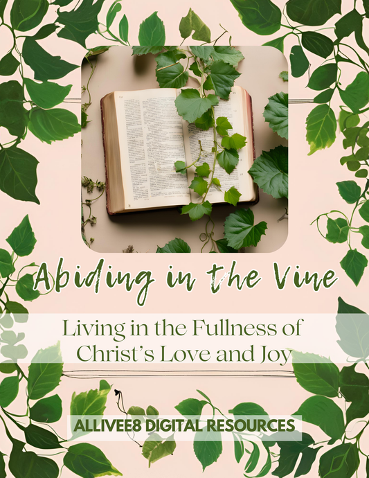 Vine Bible Lesson Journal